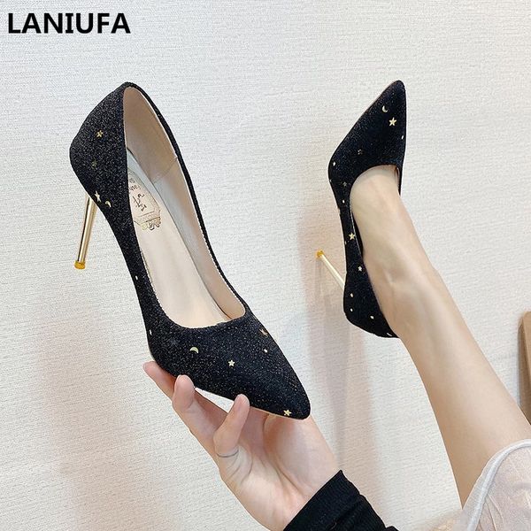 женщины на высокие каблуки обуви женщин остроконечных toe sequined неглубоко удобные скольжения на высоких каблуках насосов свадебного плать, Black
женщины на высокие каблуки обуви женщин остроконечных toe sequined неглубоко удобные скольжения на высоких каблуках насосов свадебного плать, Black