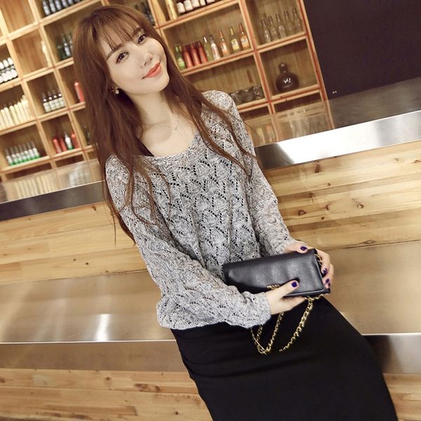 2019 весной платье большого размера женщины с длинными рукавами полым из свитера свитера корейского стиля тонкого платья из двух частей набо, Black;gray
2019 весной платье большого размера женщины с длинными рукавами полым из свитера свитера корейского стиля тонкого платья из двух частей набо, Black;gray