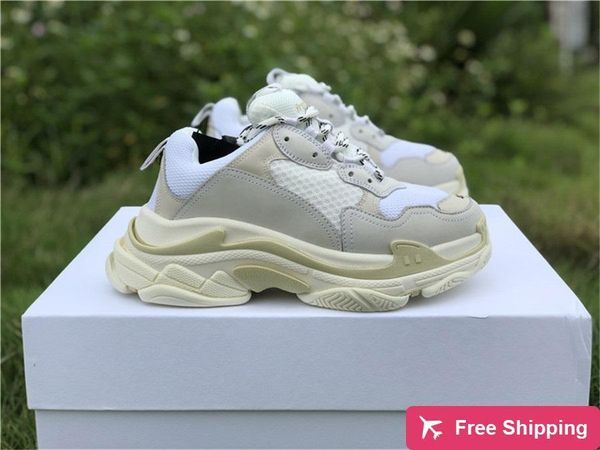 fashion outdoor paris 17fw triple -s triple s sneaker desi luxury dad shoes for men 's women beige black sports running shoes 36 -45
fashion outdoor paris 17fw triple -s triple s sneaker desi luxury dad shoes for men 's women beige black sports running shoes 36 -45