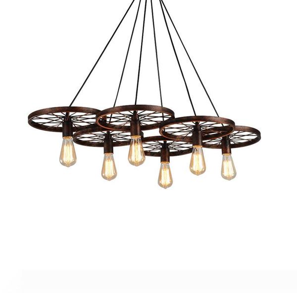 vintage wheel industry pendant lights surface mounted loft originality pendant lamp ac 90-260v restaurant hanglamp luminiare lustre
vintage wheel industry pendant lights surface mounted loft originality pendant lamp ac 90-260v restaurant hanglamp luminiare lustre