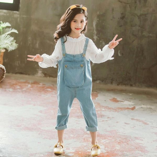 2020 autumn korean style children's solid color trendy style wings suit suitsuspender pants setdenim suspender pants set, Blue
2020 autumn korean style children's solid color trendy style wings suit suitsuspender pants setdenim suspender pants set, Blue