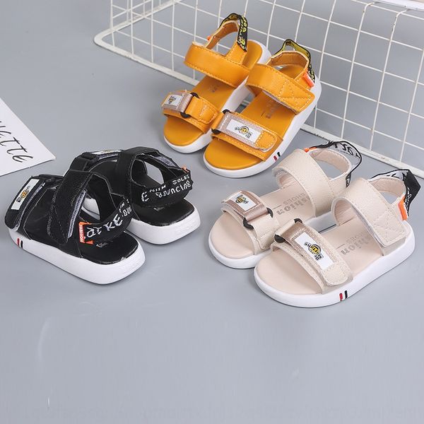 2019 new korean style boys' open magic and toe anti-skid soft bottom all-match baby magic sticker sandals children's sandals, Black;red
2019 new korean style boys' open magic and toe anti-skid soft bottom all-match baby magic sticker sandals children's sandals, Black;red