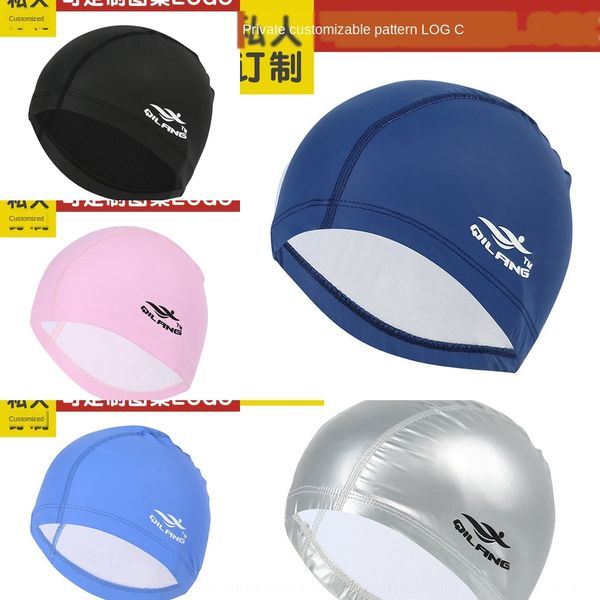 waterproof pu swimming cloth cap men's and women's long hair pure color swimming cap m008
waterproof pu swimming cloth cap men's and women's long hair pure color swimming cap m008