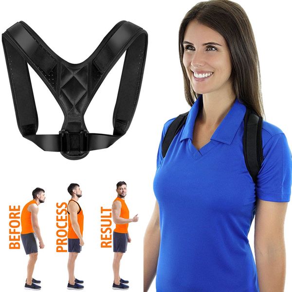 gobygo posture corrector adjustable back brace shoulder protector belt support for men women gym fitness back care guard strap, Black;blue
gobygo posture corrector adjustable back brace shoulder protector belt support for men women gym fitness back care guard strap, Black;blue