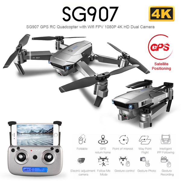 kakbeir sg907 sg901 gps drone with wifi fpv 1080p 4k hd dual camera optical flow rc quadcopter follow me vs sg106 e520s e58
kakbeir sg907 sg901 gps drone with wifi fpv 1080p 4k hd dual camera optical flow rc quadcopter follow me vs sg106 e520s e58