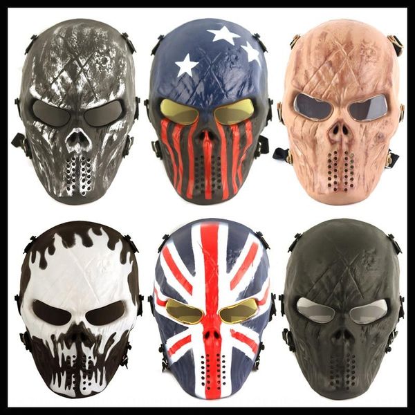 h6i6f m06 full-face male and female protective equipment equipment skeleton outdoor real-life field cs equipmentfans protective riding mask, Black
h6i6f m06 full-face male and female protective equipment equipment skeleton outdoor real-life field cs equipmentfans protective riding mask, Black