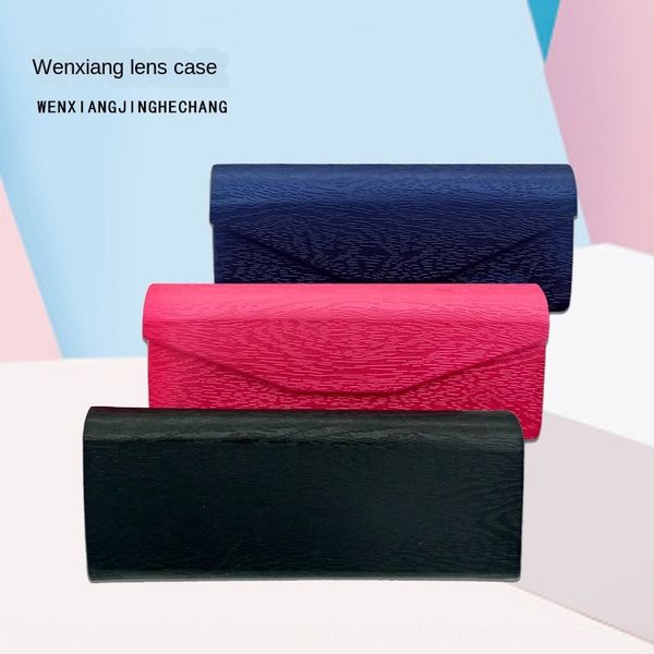 creative wood pattern presbyopic triangular fashion box folding case presbyopic glasses case glasses box, Blue
creative wood pattern presbyopic triangular fashion box folding case presbyopic glasses case glasses box, Blue