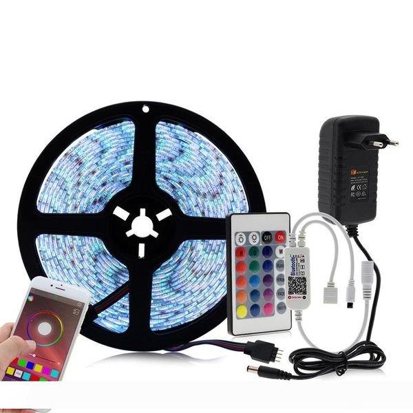 bluetooth controller rgb led strip set 12v led strip 5050 5m 60led m+ 24key bluetooth controller + power adapter
bluetooth controller rgb led strip set 12v led strip 5050 5m 60led m+ 24key bluetooth controller + power adapter