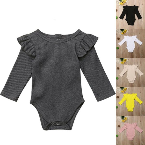 2019 new fashion newborn kids baby girls infant bodysuit solid cotton ruffles bebe leotard body baby clothing, Blue
2019 new fashion newborn kids baby girls infant bodysuit solid cotton ruffles bebe leotard body baby clothing, Blue