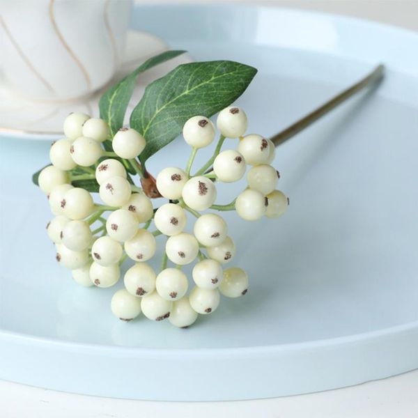 1pcs artificial flowers plant berry fake plant berries for christmas wedding decoration artificial berries bouquet for garden
1pcs artificial flowers plant berry fake plant berries for christmas wedding decoration artificial berries bouquet for garden