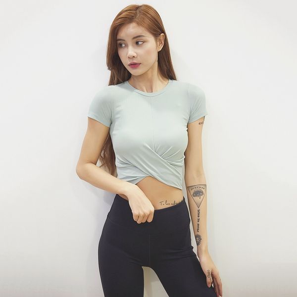 k4z8f new navel-exposed abdominal cross sports short-sleeved t- clothing women's fitness running training yoga clothes t-shirt yoga clo, White;red
k4z8f new navel-exposed abdominal cross sports short-sleeved t- clothing women's fitness running training yoga clothes t-shirt yoga clo, White;red