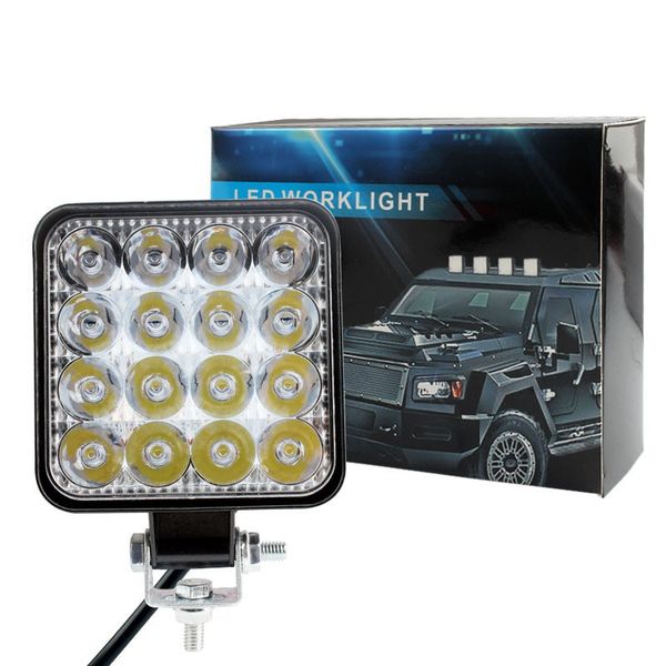1 piece 48w 12v/24v spotlight work lamp headlight wild camping illumination rescue lighting suitable for car motorcycle truck
1 piece 48w 12v/24v spotlight work lamp headlight wild camping illumination rescue lighting suitable for car motorcycle truck
