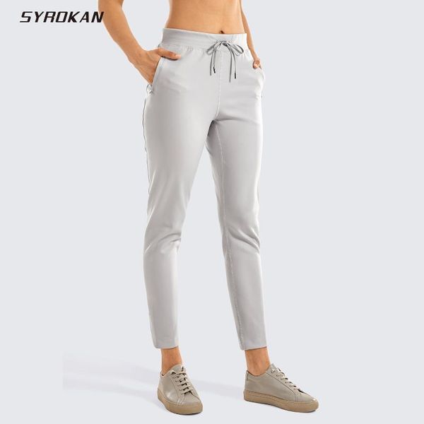 syrokan women's stretch casual pants drawstring jogger travel lounge sweatpants with zipper pockets-28 inches, White;red
syrokan women's stretch casual pants drawstring jogger travel lounge sweatpants with zipper pockets-28 inches, White;red