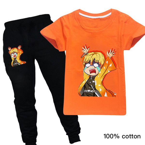 demon slayer short sleeve tshirts+pants 2pcs baby girl outfit clothing set cute japanese anime cartoon kawaii children camiseta, White
demon slayer short sleeve tshirts+pants 2pcs baby girl outfit clothing set cute japanese anime cartoon kawaii children camiseta, White