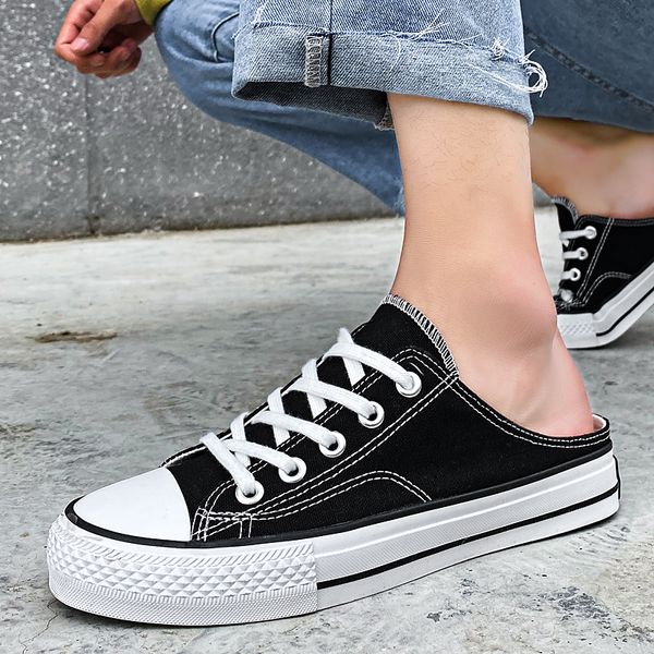 summer shoes men sandals slip on beach slippers men fashion sneakers canvas breathable sandalias zapatos hombre 2020, Black
summer shoes men sandals slip on beach slippers men fashion sneakers canvas breathable sandalias zapatos hombre 2020, Black