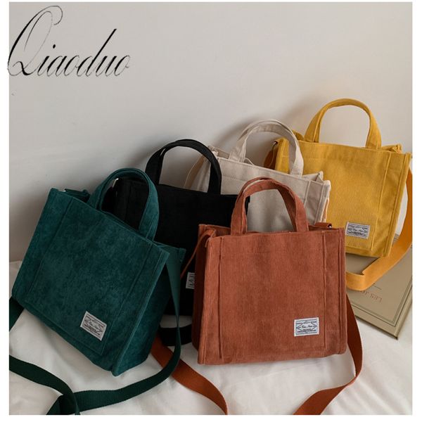 qiaoduo women corduroy zipper shoulder bag cotton canvas handbag casual tote female eco crossbody bag vintage messenger bags
qiaoduo women corduroy zipper shoulder bag cotton canvas handbag casual tote female eco crossbody bag vintage messenger bags
