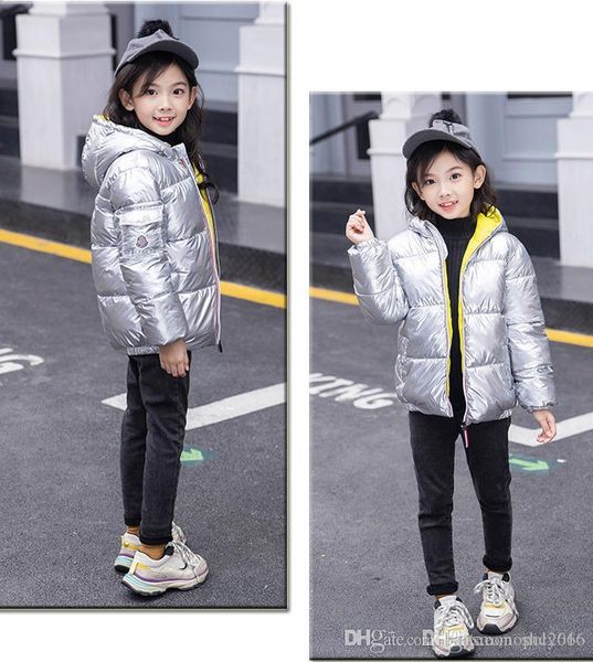 children's winter jacket parkas coat with hood with logo for girls warm thick down jackets kids hooded warm collar coats children, Black
children's winter jacket parkas coat with hood with logo for girls warm thick down jackets kids hooded warm collar coats children, Black