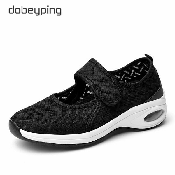 dobeyping summer slip on women's shoes breathable air mesh woman sneakers flat platform mother shoe wedges ladies walking flats, Black
dobeyping summer slip on women's shoes breathable air mesh woman sneakers flat platform mother shoe wedges ladies walking flats, Black
