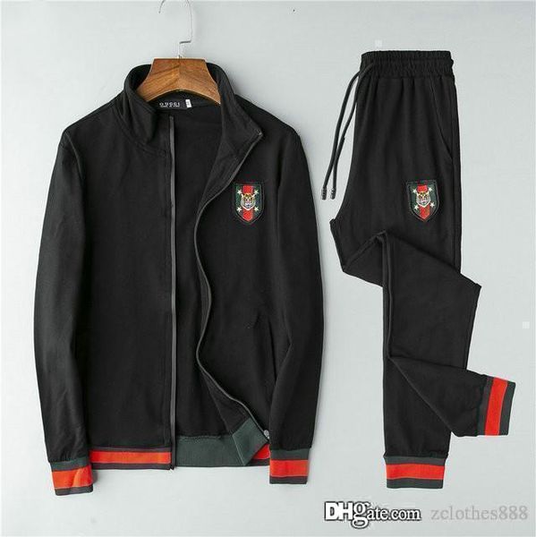 2020 new autumn men's zipper casual sweater sportswear men's sports suit long-sleeved sweatshirt + pants football tracksuit traini, Gray
2020 new autumn men's zipper casual sweater sportswear men's sports suit long-sleeved sweatshirt + pants football tracksuit traini, Gray