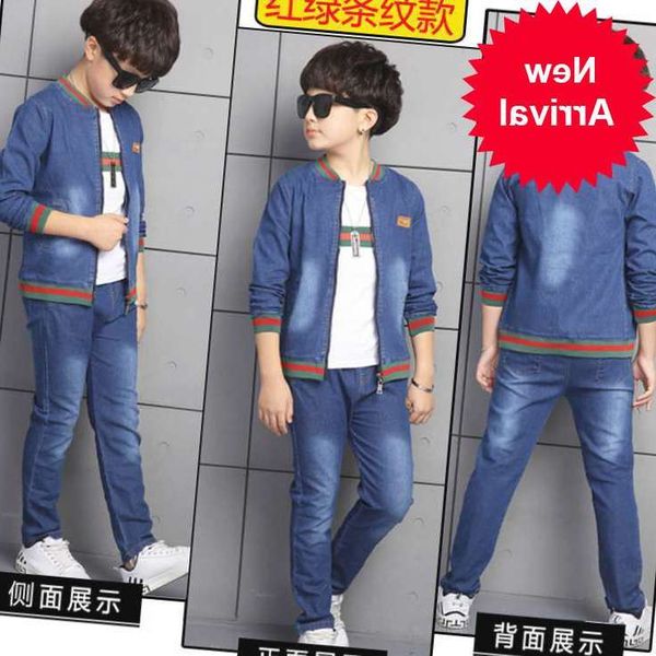 sets children's clothing boys spring 5 suit new children 8 cowboy 9 children long sleeve 10 three sets of 11 tide clothes, White
sets children's clothing boys spring 5 suit new children 8 cowboy 9 children long sleeve 10 three sets of 11 tide clothes, White