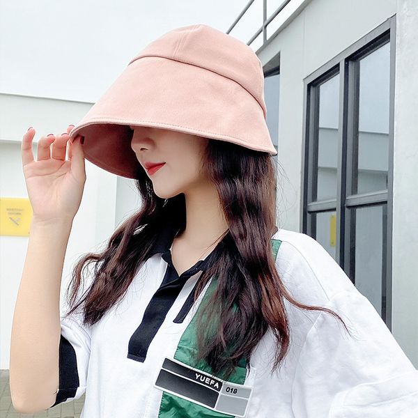 2020 new hat women ladies solid fisherman bucket hat korean fashion spring and summer sun japanese wild sun basin caps, Blue;gray
2020 new hat women ladies solid fisherman bucket hat korean fashion spring and summer sun japanese wild sun basin caps, Blue;gray