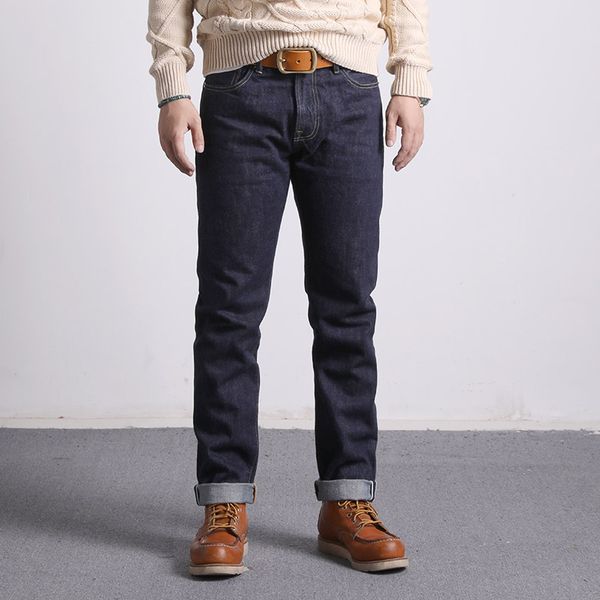 men's jeans xx-0009 read description 16oz heavy weight indigo selvage one washed denim pants sanforized jean, Blue
men's jeans xx-0009 read description 16oz heavy weight indigo selvage one washed denim pants sanforized jean, Blue