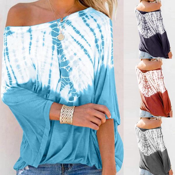 womens summer t-shirt off shoulder pullover short sleeve casual print pullover irregular running yoga t-shirt, Black;blue
womens summer t-shirt off shoulder pullover short sleeve casual print pullover irregular running yoga t-shirt, Black;blue