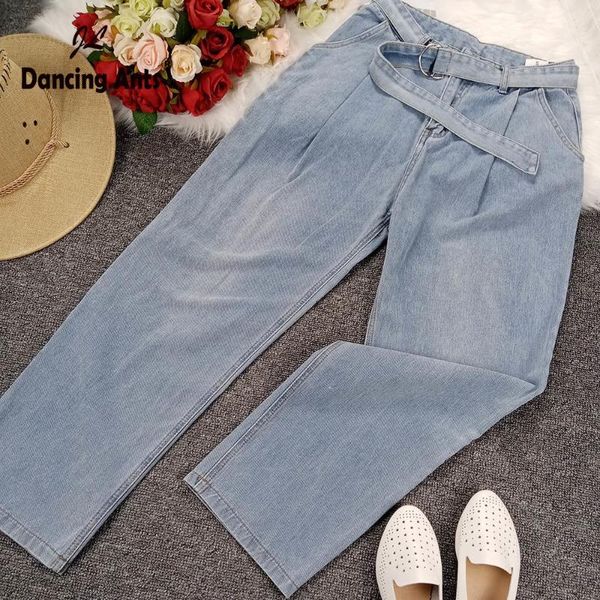 women jeans high waist zipper pockets wide leg denim pants summer new female vintage loose trousers, Blue
women jeans high waist zipper pockets wide leg denim pants summer new female vintage loose trousers, Blue