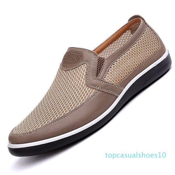 2020 men's casual shoes,men summer style mesh flats for men loafer creepers casual high-end shoes very comfortable t10, Black
2020 men's casual shoes,men summer style mesh flats for men loafer creepers casual high-end shoes very comfortable t10, Black
