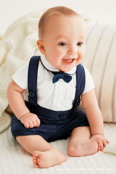 new summer baby clothes baby gentleman short sleeves clothes bodysuits kids wear boys rompers 6pieces/lot sale, White
new summer baby clothes baby gentleman short sleeves clothes bodysuits kids wear boys rompers 6pieces/lot sale, White