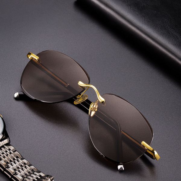 vintage rimless sunglasses women men glass lens retro round sun glasses natural crystal stone lens sunglass goggles brown oculos, White;black
vintage rimless sunglasses women men glass lens retro round sun glasses natural crystal stone lens sunglass goggles brown oculos, White;black