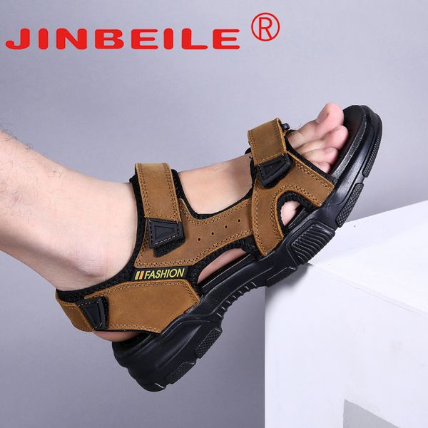 jinbeile new summer leisure mens beach sandals leather sandals the big yards men's size 38-47 partnership
jinbeile new summer leisure mens beach sandals leather sandals the big yards men's size 38-47 partnership
