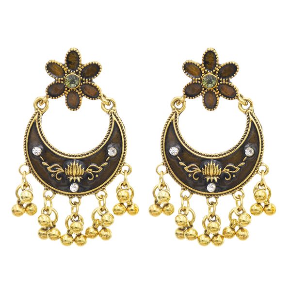 retro style with flower shaped colorful enamel drop dangle earrings for women party jewelry for girls, Golden
retro style with flower shaped colorful enamel drop dangle earrings for women party jewelry for girls, Golden