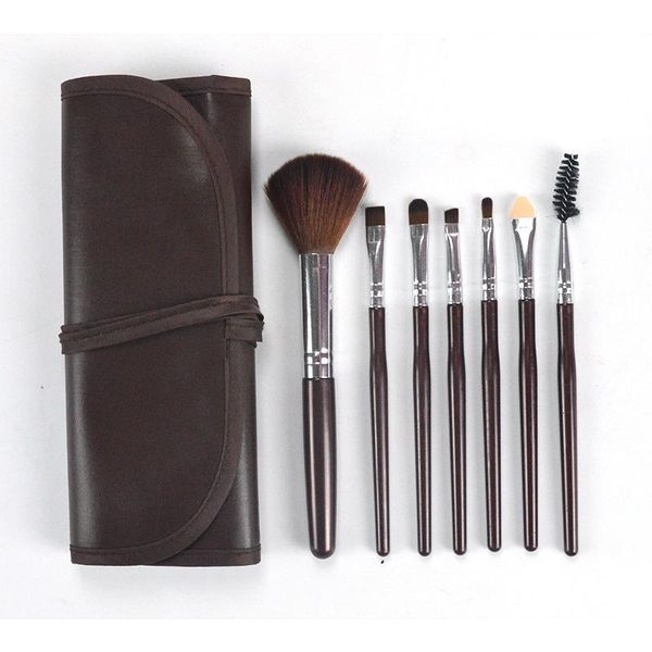 

Make up brush set 7 pack blusher brush Eye shadow Super soft Facial makeup Portable make-up thick brush Beauty pinceaux à maquillage