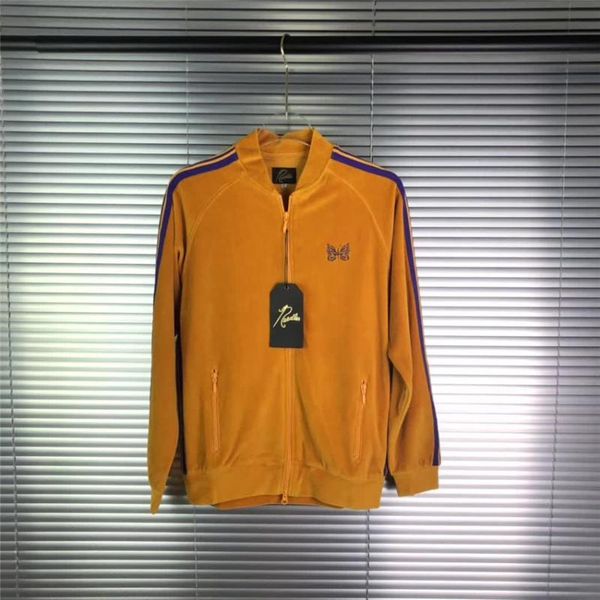 golden needles jackets 2020 new needles awge jacket blue butterfly embroidery logo awge coats blue stripes, Black;brown
golden needles jackets 2020 new needles awge jacket blue butterfly embroidery logo awge coats blue stripes, Black;brown