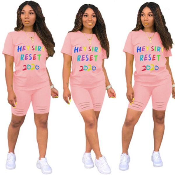 trend female hole fold short sleeve sportswear women letter printed casual suit designer new sports 2pcs tracksuits summer fashion, Gray
trend female hole fold short sleeve sportswear women letter printed casual suit designer new sports 2pcs tracksuits summer fashion, Gray