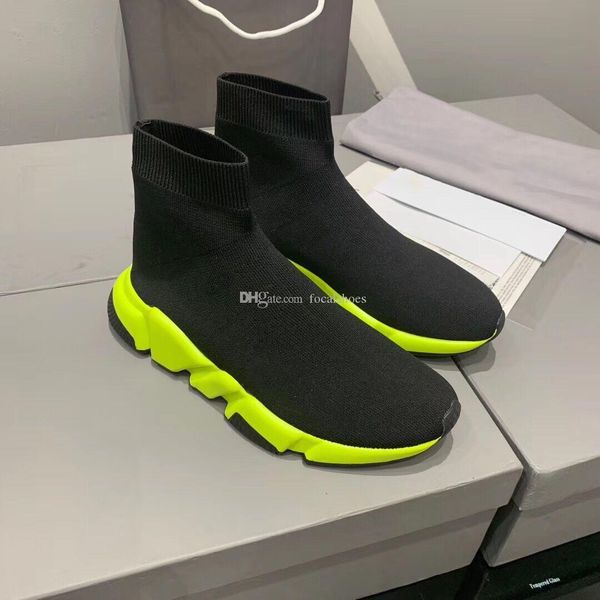 vintage speed trainer sock shoes triple s men sneakers women shoes luxury casual shoes sock sneaker yellow sole slip-on chaussures, Black
vintage speed trainer sock shoes triple s men sneakers women shoes luxury casual shoes sock sneaker yellow sole slip-on chaussures, Black