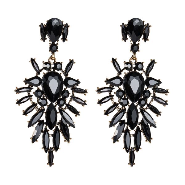 exaggerated acrylic diamond-studded super flash earrings feminine temperament bohemia, Golden
exaggerated acrylic diamond-studded super flash earrings feminine temperament bohemia, Golden