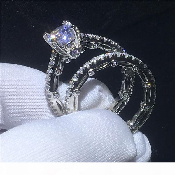 2018 vintage ring set diamond cz sona stone 925 sterling silver engagement wedding band ring for women bridal finger jewelry gift, Slivery;golden
2018 vintage ring set diamond cz sona stone 925 sterling silver engagement wedding band ring for women bridal finger jewelry gift, Slivery;golden