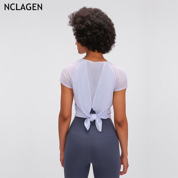 nclagen solid color back waist lace yoga shirts short sleeve breathable sports gym sport workout running athletic fitness top, White;red
nclagen solid color back waist lace yoga shirts short sleeve breathable sports gym sport workout running athletic fitness top, White;red