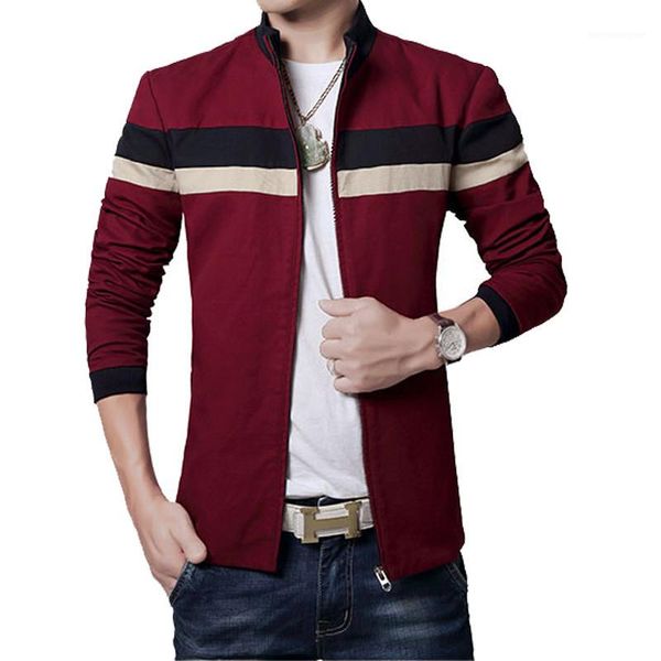 autumn patchwork jacket mens zipper coats with pockets stand collar long sleeved contrast color jacket mens spring, Black;brown
autumn patchwork jacket mens zipper coats with pockets stand collar long sleeved contrast color jacket mens spring, Black;brown