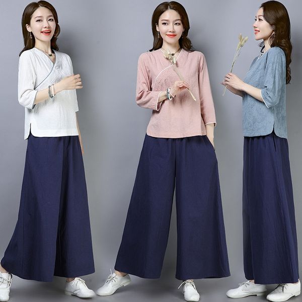 52992019 new chinese style yoga clothing tight pants clothingpants clothingchinese clothing women's tea suit leggings suit, Gray
52992019 new chinese style yoga clothing tight pants clothingpants clothingchinese clothing women's tea suit leggings suit, Gray