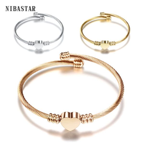 fashion women bangle with 3colors gold/rose gold/silver plated cable wire heart charm bangle, Black
fashion women bangle with 3colors gold/rose gold/silver plated cable wire heart charm bangle, Black