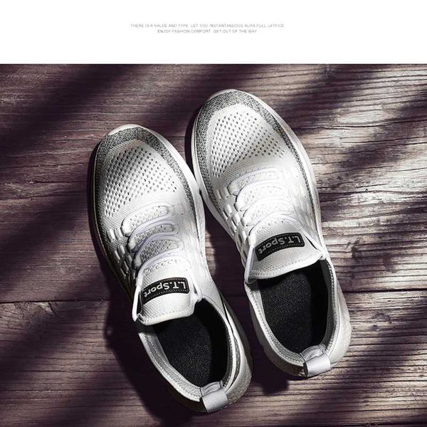 white black sneakers men knitted sports shoes teenager tennis casual sneakers male summer cool shoes running non slip sole
white black sneakers men knitted sports shoes teenager tennis casual sneakers male summer cool shoes running non slip sole