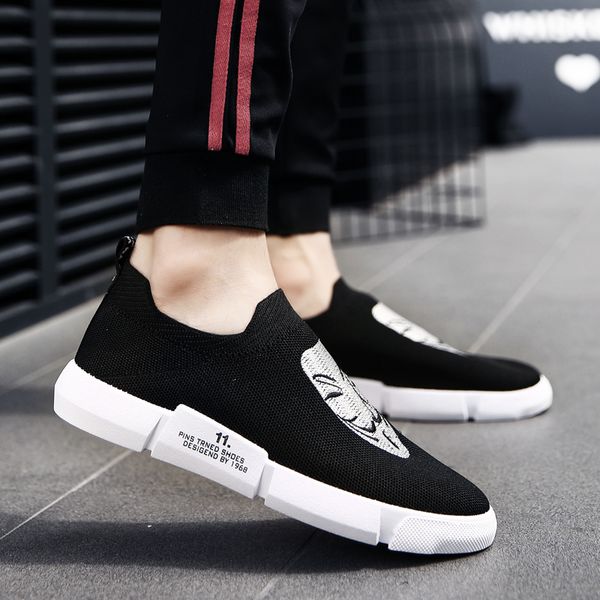 for sports comfortable breathable spring solid slip sneaker sapato shoe informales 2020 white casuales shoes shoes sapatos de s, Black
for sports comfortable breathable spring solid slip sneaker sapato shoe informales 2020 white casuales shoes shoes sapatos de s, Black