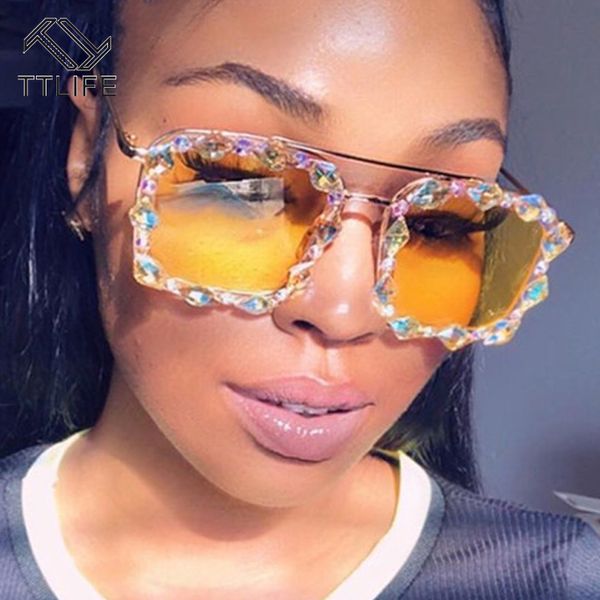 sunglasses ttlife oversized square diamond women 2020 colorful luxury punk sunglasses ladies eyewear fashion rhinestone okulary ch01, Blue
sunglasses ttlife oversized square diamond women 2020 colorful luxury punk sunglasses ladies eyewear fashion rhinestone okulary ch01, Blue