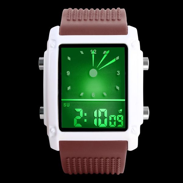 pouiz shikemei double-display men's male and female students electronic waterproof meter electronic waterproof meter watch fashion spor, Blue
pouiz shikemei double-display men's male and female students electronic waterproof meter electronic waterproof meter watch fashion spor, Blue