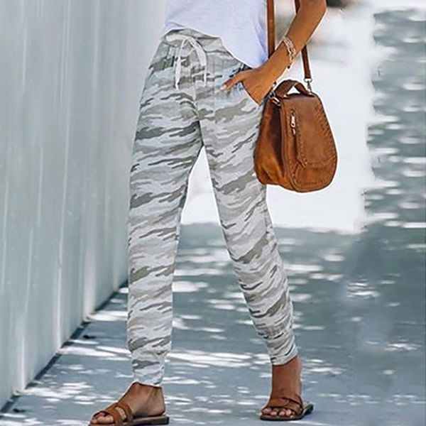camouflage women casual plus size print elastic waist drawstring straight loose long pants streetwear pantalones de mujer#47, Black;white
camouflage women casual plus size print elastic waist drawstring straight loose long pants streetwear pantalones de mujer#47, Black;white