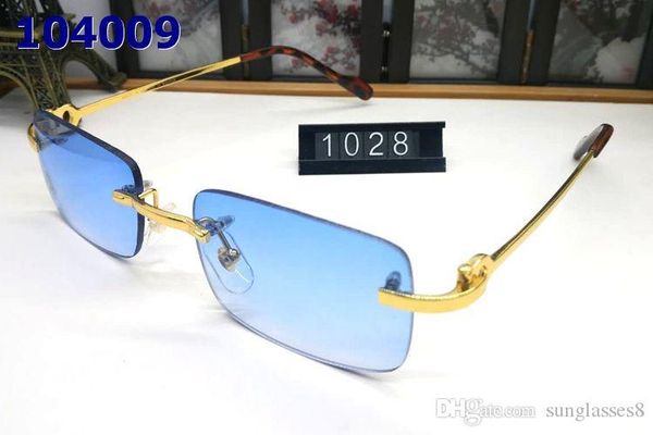 new arrival fashion brand sunglasses men women rimless glasses gold silver metal frame blue green yellow brown black pink clear sunglasses, White;black
new arrival fashion brand sunglasses men women rimless glasses gold silver metal frame blue green yellow brown black pink clear sunglasses, White;black