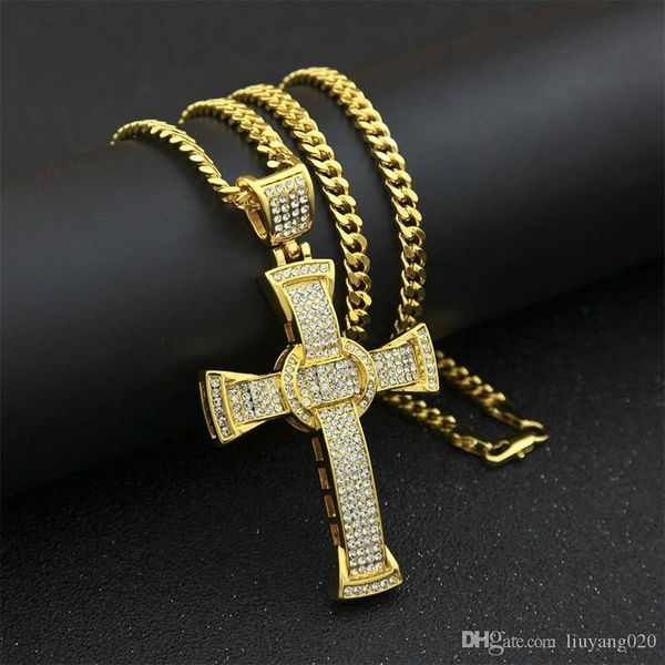 gold plate iced out крест подвеска с rhinestone hip hop блестящий кристалл heavy tone ожерелье bling ювелирные изделия
gold plate iced out крест подвеска с rhinestone hip hop блестящий кристалл heavy tone ожерелье bling ювелирные изделия
